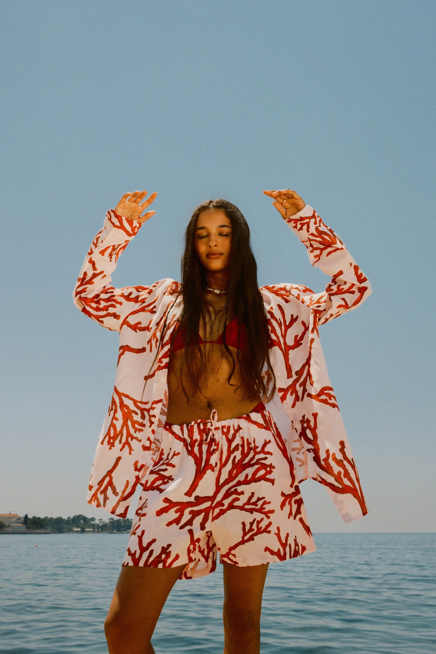 Coral flame