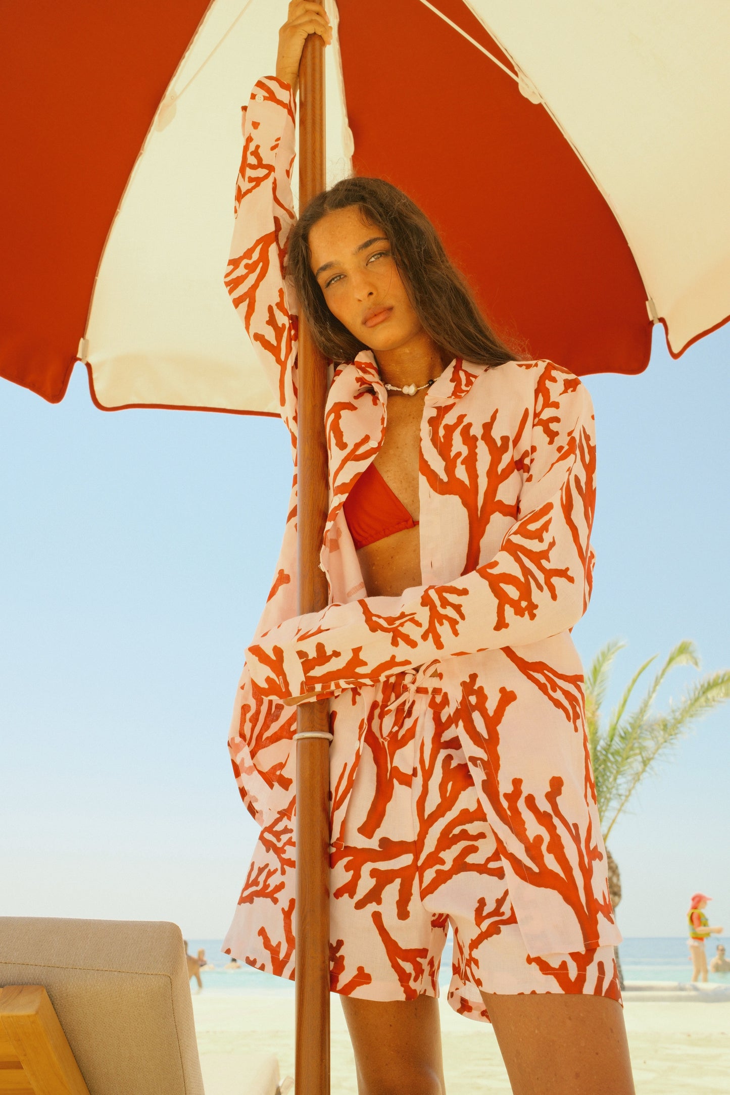 Coral flame