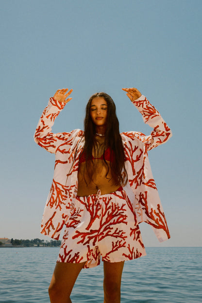 Coral flame
